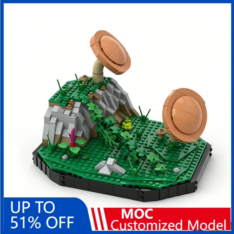 450Pcs Cool MOC Ark Green Zone Diorama Cool Building Blocks Diy Education Assembly Toy Scene Display Puzzle Collection Xmas Gift
450Pcs Cool MOC Ark Green Zone Diorama Cool Building Blocks Diy Education Assembly Toy Scene Display Puzzle Collection Xmas Gift