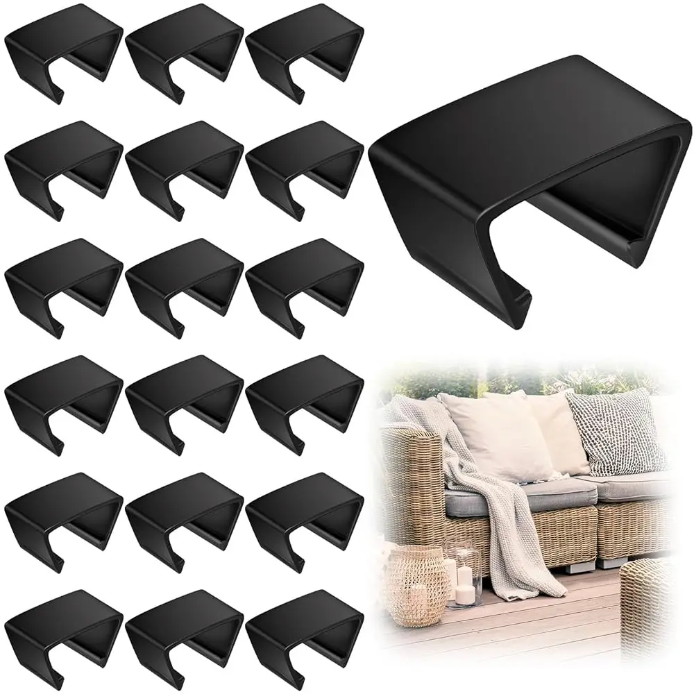 20 Pieces Patio Furniture Clips Outdoor Furniture Sofa Clips 2.4 D X 1.4 W X 1.22 H Rattan Clamps Wicker Chair Fasteners,
20 Pieces Patio Furniture Clips Outdoor Furniture Sofa Clips 2.4 D X 1.4 W X 1.22 H Rattan Clamps Wicker Chair Fasteners,