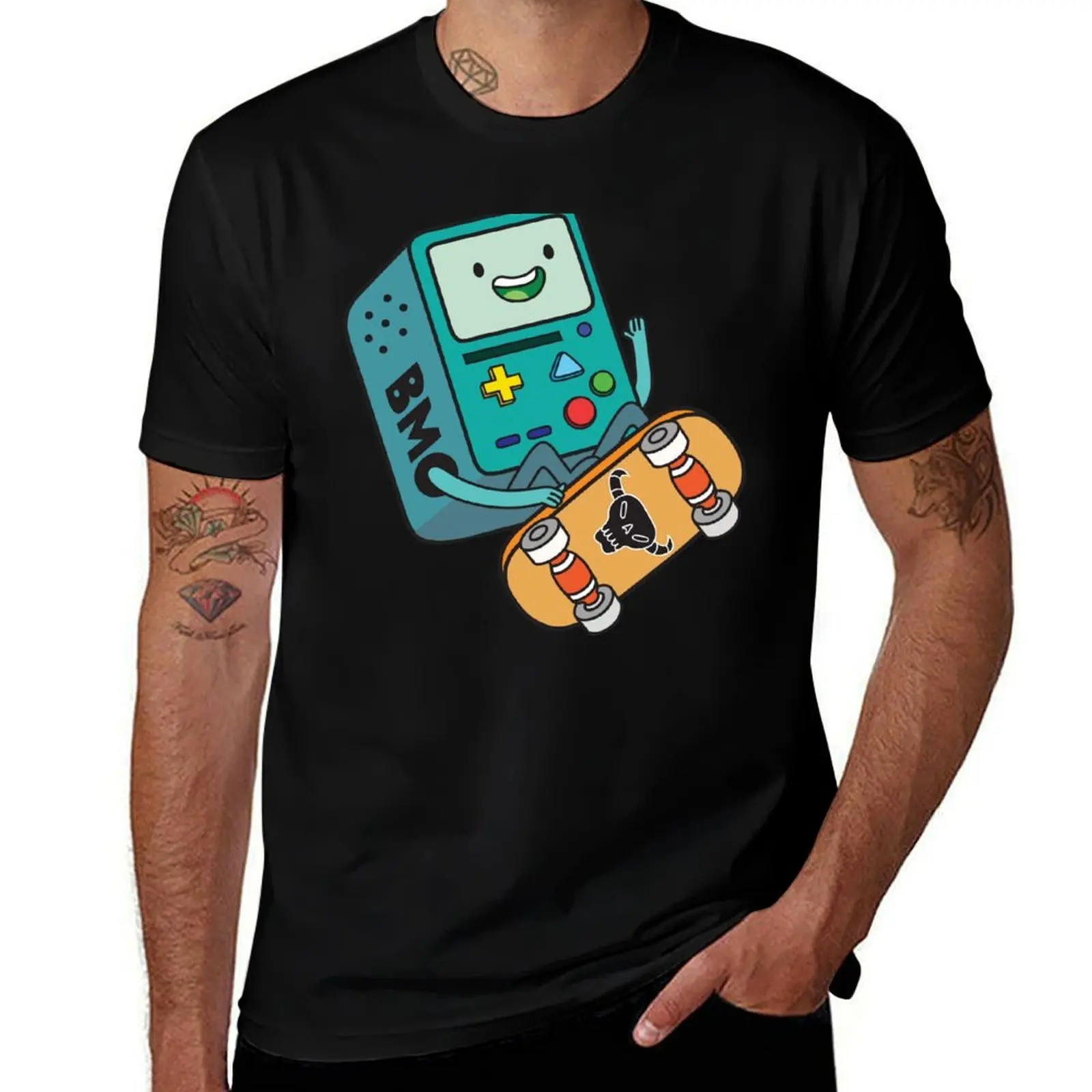 BMO Skateboard T-Shirt funny t shirts cotton t shirt for man t shirt custom print T-Shirt
BMO Skateboard T-Shirt funny t shirts cotton t shirt for man t shirt custom print T-Shirt