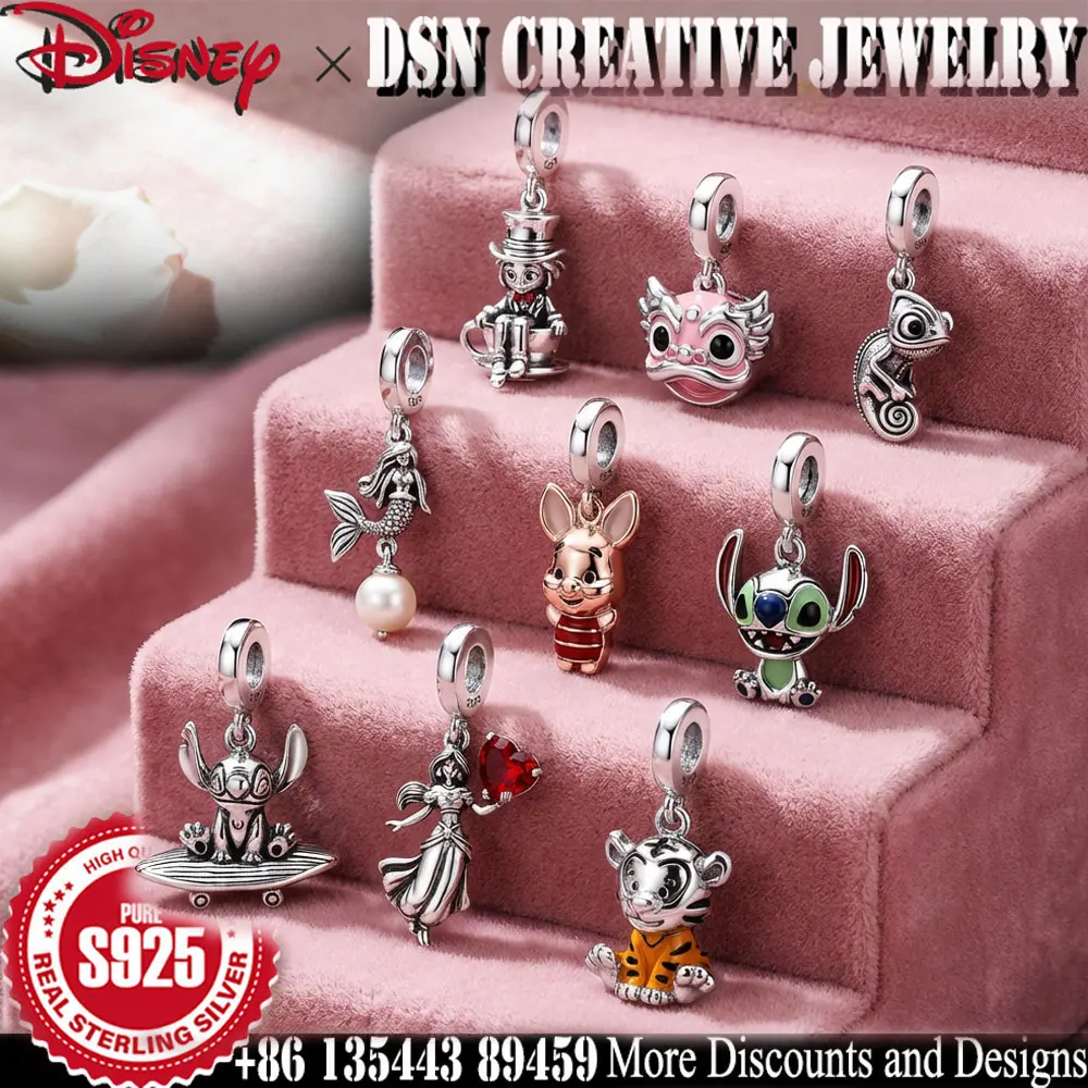 DSN creative jewelry Disney Sitich charms enamel cute Piglet pendant for Pan snake chain bracelet cartoon jewelry accessories
DSN creative jewelry Disney Sitich charms enamel cute Piglet pendant for Pan snake chain bracelet cartoon jewelry accessories