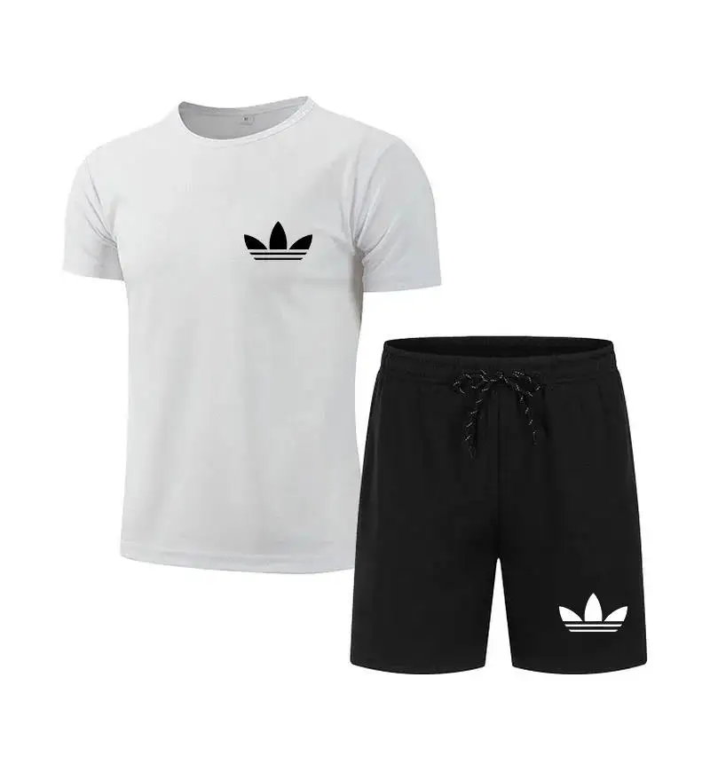 2026 New T Shirt Shorts Casual Sports Tracksuits Plus Size S-4XL Trefoil Style Men's 2 Piece Set Summer Black Short Sleeve
2026 New T Shirt Shorts Casual Sports Tracksuits Plus Size S-4XL Trefoil Style Men's 2 Piece Set Summer Black Short Sleeve