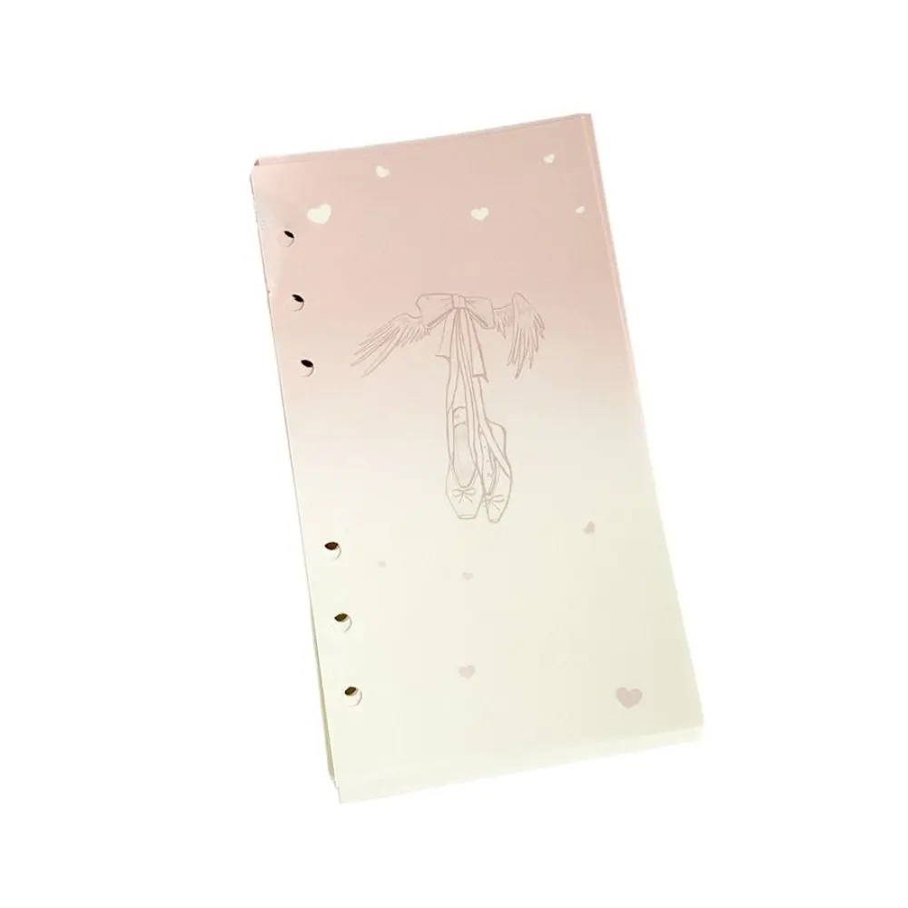 50Sheets A6 Loose Leaf Refill Paper Goose Ballet Shoes Inner Refill Spiral Binder Paper Paper Stationery Indexing Cards
50Sheets A6 Loose Leaf Refill Paper Goose Ballet Shoes Inner Refill Spiral Binder Paper Paper Stationery Indexing Cards