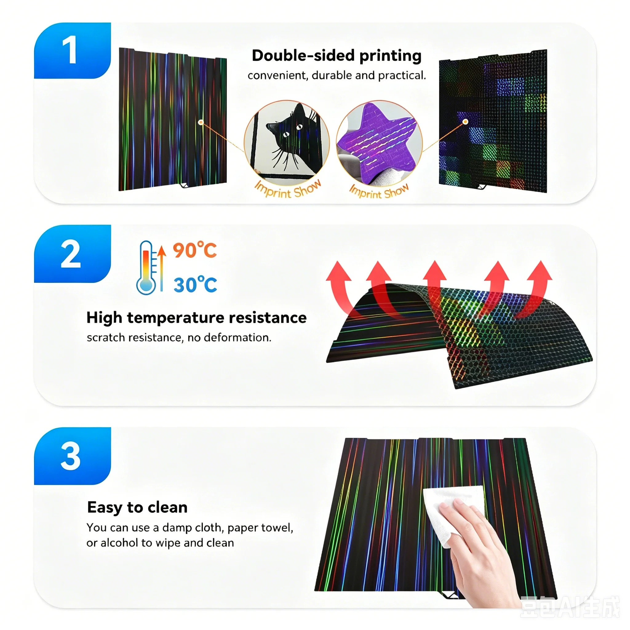 Kobra 3 Build Plate Kobra 3 Pei Textured PEO 256x268 For Anycubic Kobra 3 Combo Build Plate Spare Parts Double Sided Heat Bed
Kobra 3 Build Plate Kobra 3 Pei Textured PEO 256x268 For Anycubic Kobra 3 Combo Build Plate Spare Parts Double Sided Heat Bed