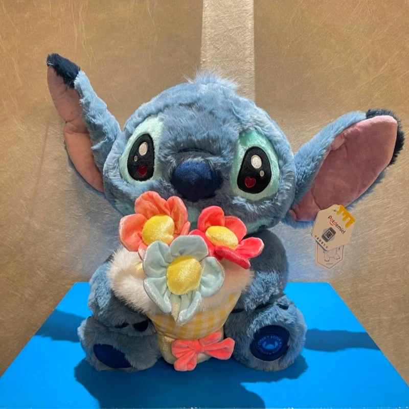 35cm Stitch Holding a Flower Bouquet for Love Confession Plush Doll, a Valentine's Day Gift and Souvenir for Girls
35cm Stitch Holding a Flower Bouquet for Love Confession Plush Doll, a Valentine's Day Gift and Souvenir for Girls