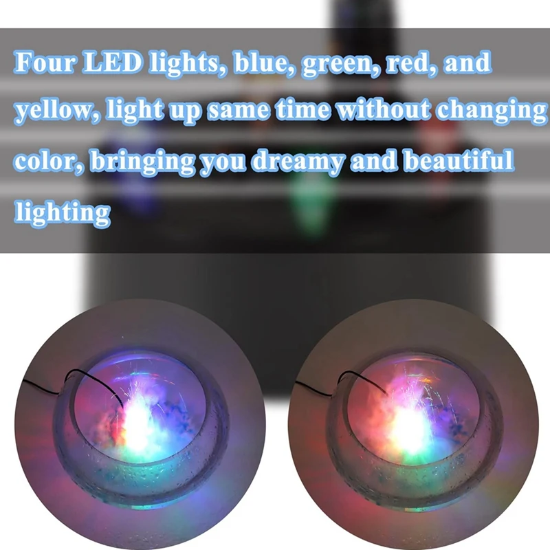 A47U Mist Maker, USB Port 4 Color LED Lights Mini Mister Fog Machine, Indoor Fountain Garden Pond Water Fogger Atomizer White
A47U Mist Maker, USB Port 4 Color LED Lights Mini Mister Fog Machine, Indoor Fountain Garden Pond Water Fogger Atomizer White