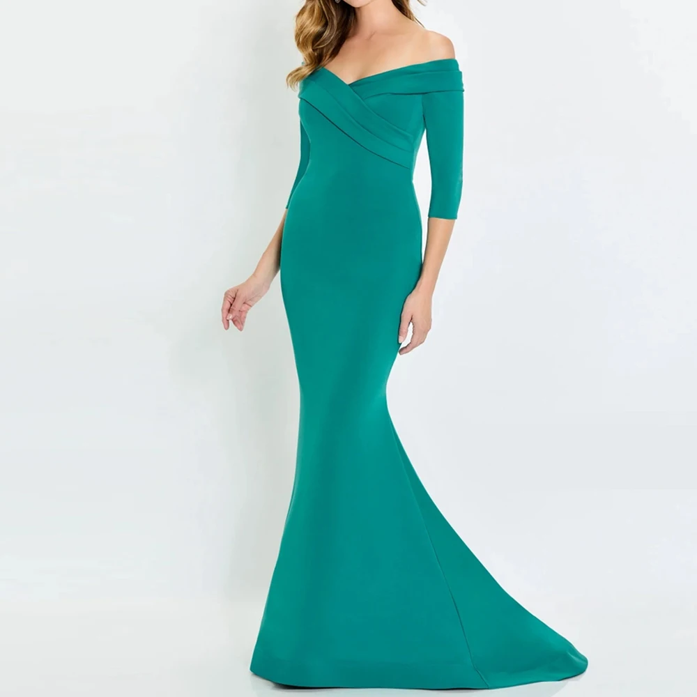 Customized Modern Mermaid Floor Length Strapless Jersey Half Sleeves Evening Dress Fashion Photo Color vestidos para m
Customized Modern Mermaid Floor Length Strapless Jersey Half Sleeves Evening Dress Fashion Photo Color vestidos para m