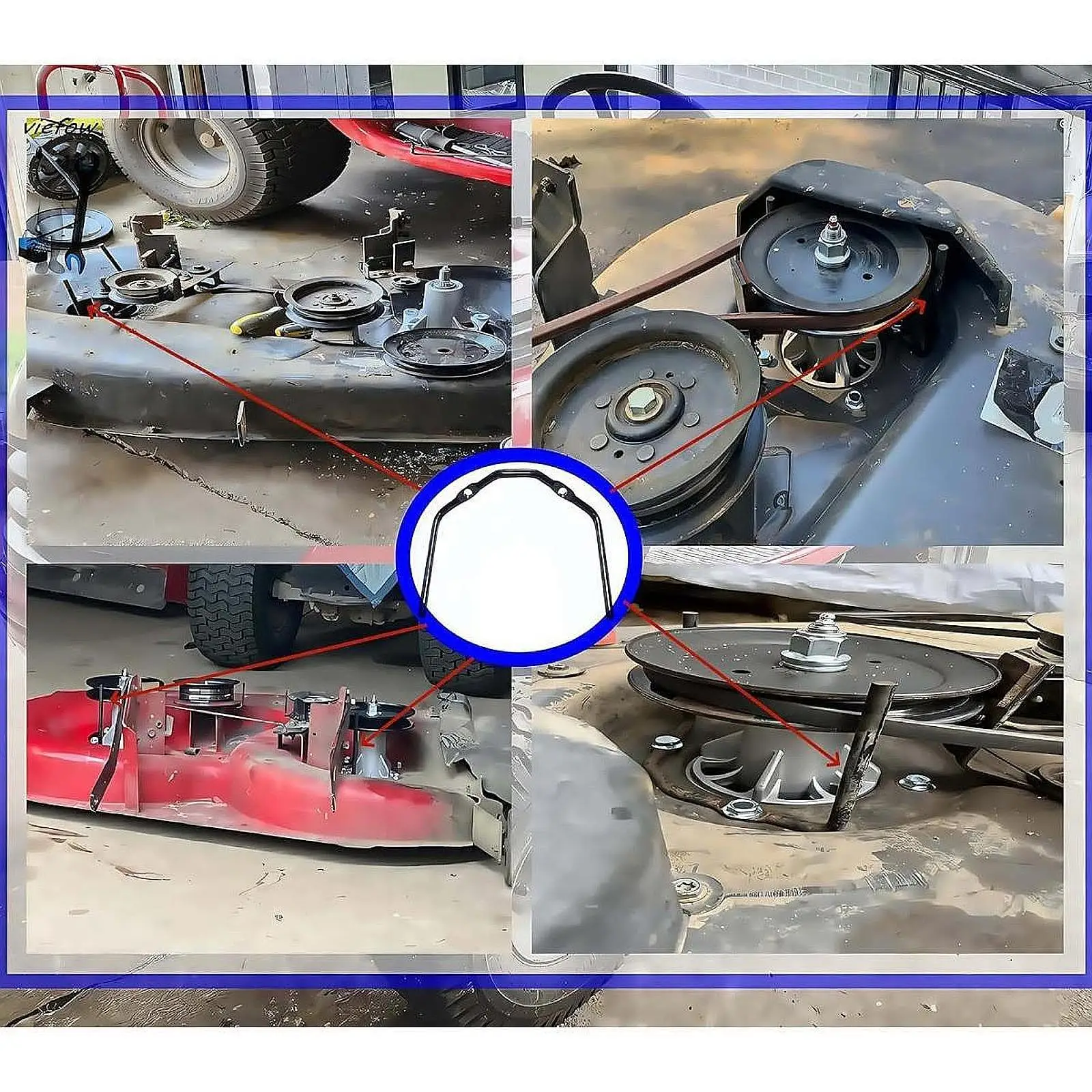 Lawn Tractor Pulley Belt Keeper Premium 532432520 Replace Garden Mower Accessory for Yth18542 Yta22V46 Yth22V42 Yth21K42 Yth1942
Lawn Tractor Pulley Belt Keeper Premium 532432520 Replace Garden Mower Accessory for Yth18542 Yta22V46 Yth22V42 Yth21K42 Yth1942