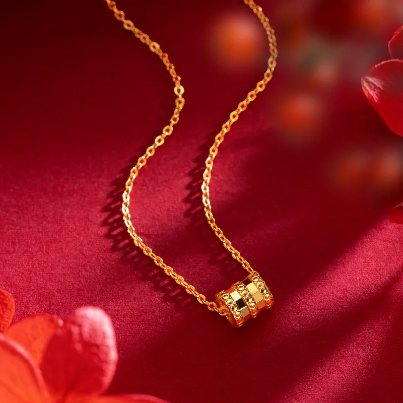 Women's Fashionable and Versatile 9999 24K Real Gold Small Waist Necklace Niche and High-end Small Waist Necklace for Women
Women's Fashionable and Versatile 9999 24K Real Gold Small Waist Necklace Niche and High-end Small Waist Necklace for Women