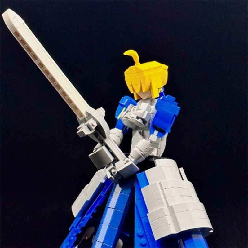 796pcs MOC Fatess Saber Building Blocks Educational Christmas toy Gift Creative STEM STEAM Learning Hands-on ability up
796pcs MOC Fatess Saber Building Blocks Educational Christmas toy Gift Creative STEM STEAM Learning Hands-on ability up