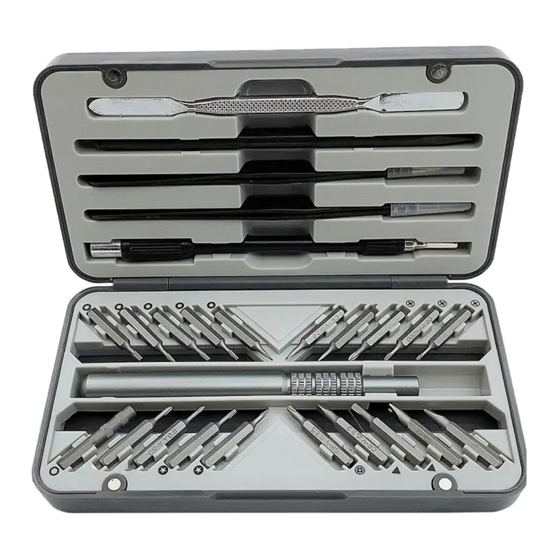 A64Z!! 26-In-1 Multifunctional Screwdriver Set Household Multifunctional Tools Mobile Phone Screwdriver
A64Z!! 26-In-1 Multifunctional Screwdriver Set Household Multifunctional Tools Mobile Phone Screwdriver