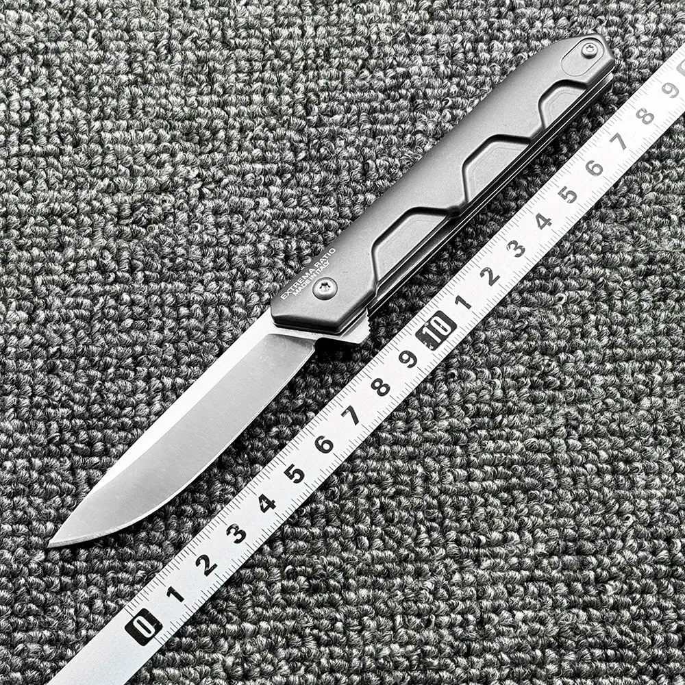 Extreme Force FERRUM-E Iron Aluminum Alloy Folding Knife Outdoor Camping Tactical Self-Defense EDC Tool Knife
Extreme Force FERRUM-E Iron Aluminum Alloy Folding Knife Outdoor Camping Tactical Self-Defense EDC Tool Knife