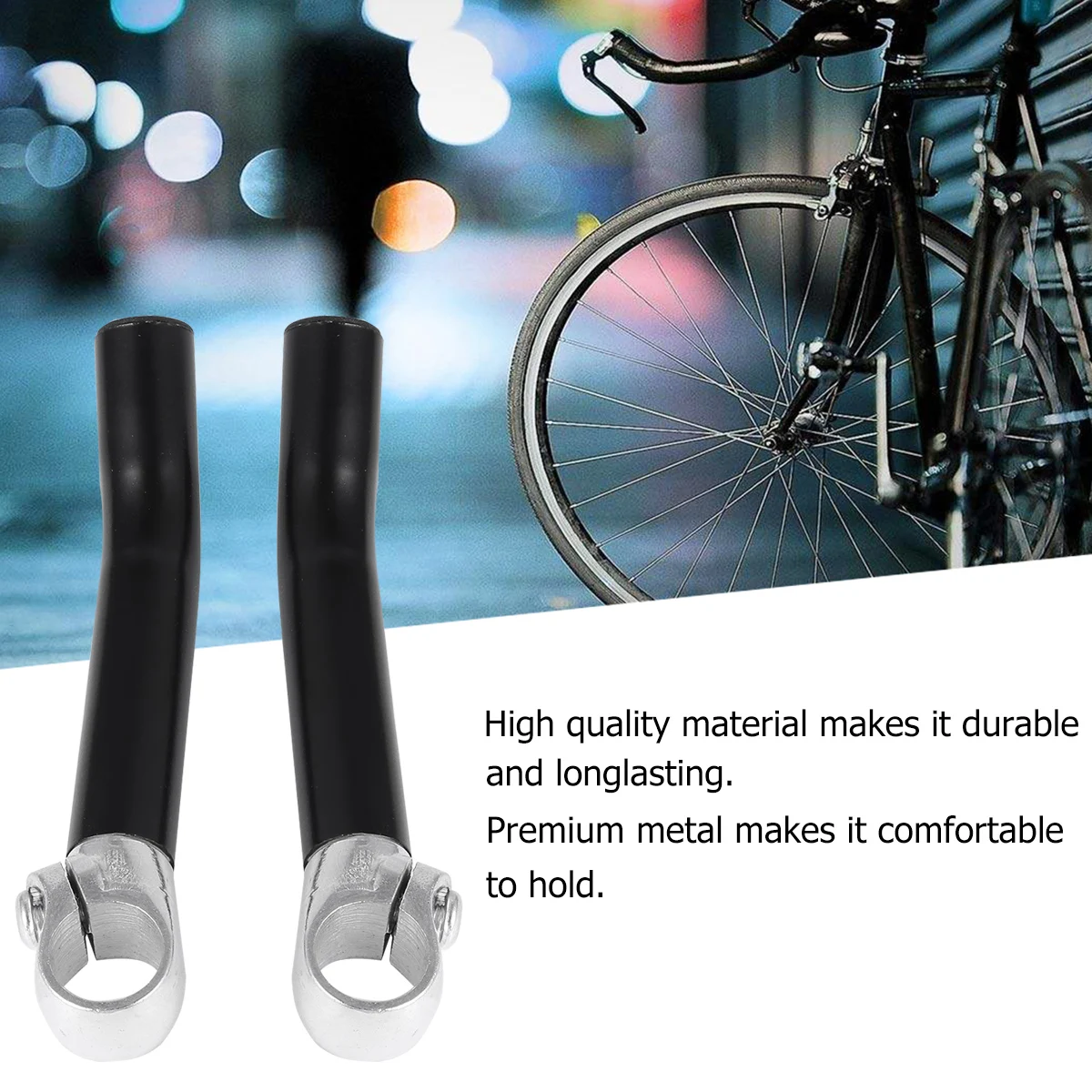 1pc Metal Bike Handlebar Premium Non-Slip Cycling Handlebar Mountain Road Biking Bar For Riders Black 120Characters
1pc Metal Bike Handlebar Premium Non-Slip Cycling Handlebar Mountain Road Biking Bar For Riders Black 120Characters