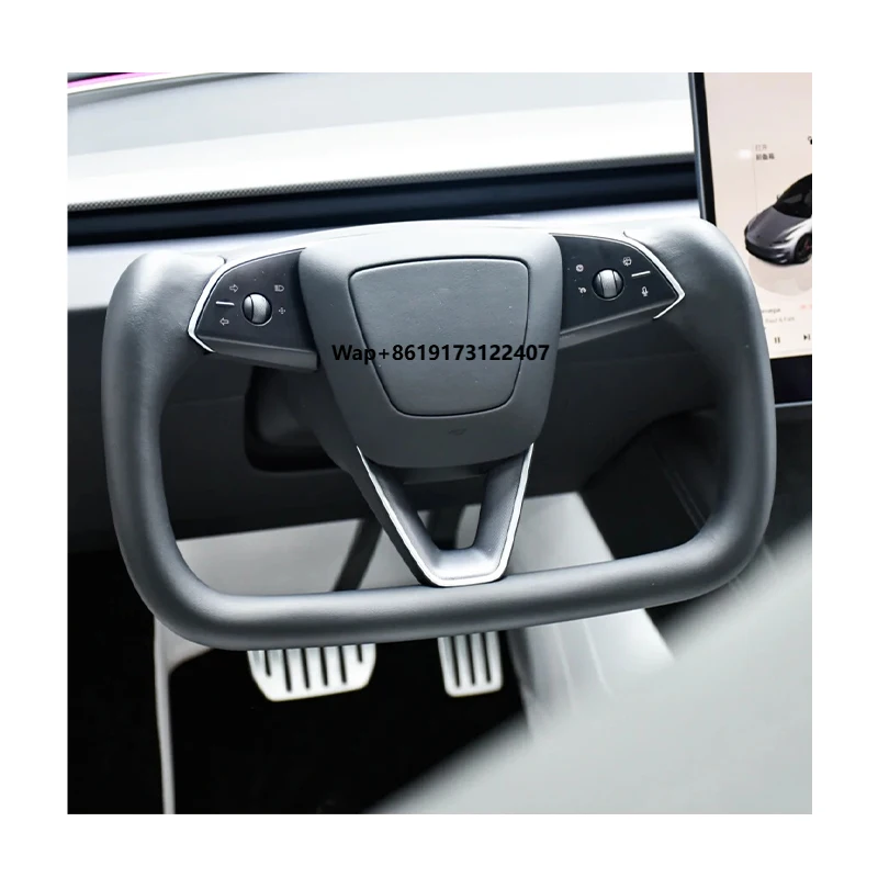 Wholesale Customized Heating Full Leather Steering Wheel for Model 3 Yoke Model3 Steering Wheel
Wholesale Customized Heating Full Leather Steering Wheel for Model 3 Yoke Model3 Steering Wheel