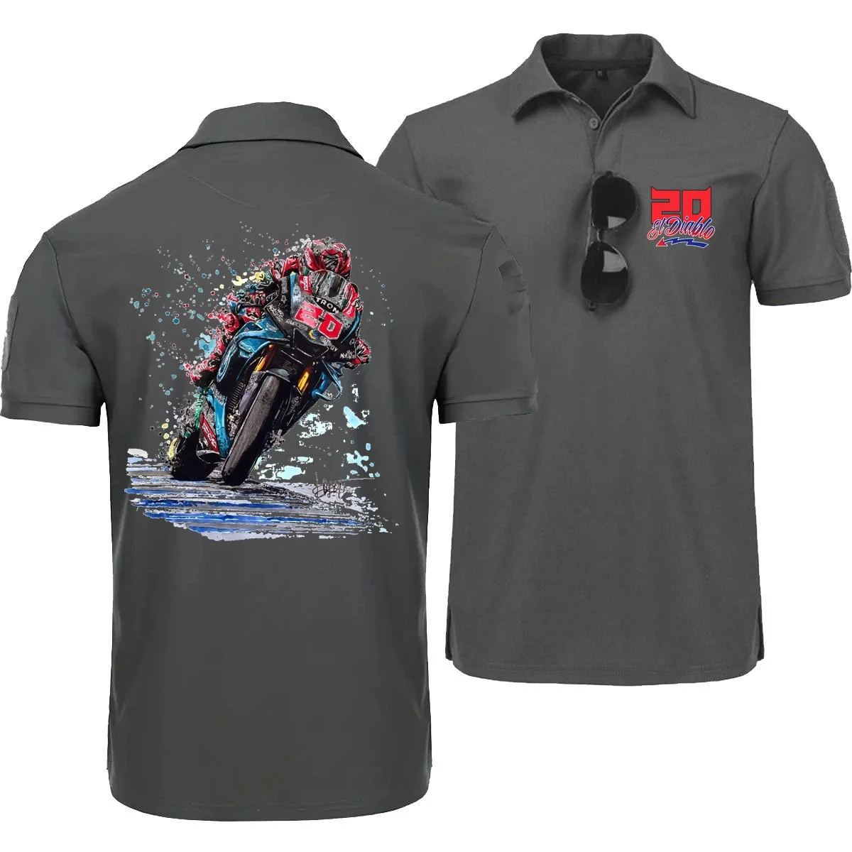 Men's Polo Shirts Military Tacitcal Motorcycle Rider Racing 20# TShirts Fabio Quartararo Men's Short Sleeve POLOS Lapel Tops Tee
Men's Polo Shirts Military Tacitcal Motorcycle Rider Racing 20# TShirts Fabio Quartararo Men's Short Sleeve POLOS Lapel Tops Tee
