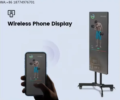 55inch New Models Smart Touch Screen Wall Magic Display Android Interactive Home Gym Exercise Machine Fitness Mirror
55inch New Models Smart Touch Screen Wall Magic Display Android Interactive Home Gym Exercise Machine Fitness Mirror