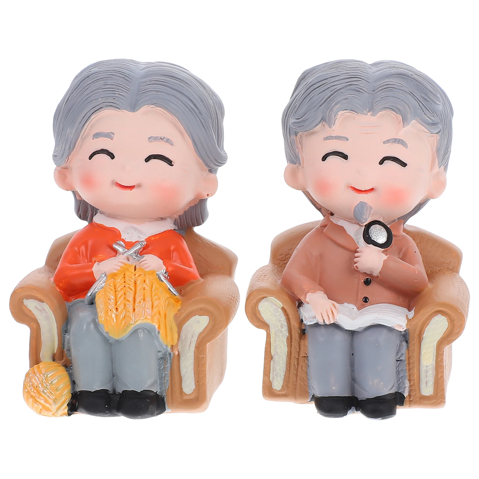 2pcs Resin Elderly Couple Figurines Ornaments Grandparents Decor Statue Miniature Cake Decoration Anniversary Gift Loving
2pcs Resin Elderly Couple Figurines Ornaments Grandparents Decor Statue Miniature Cake Decoration Anniversary Gift Loving