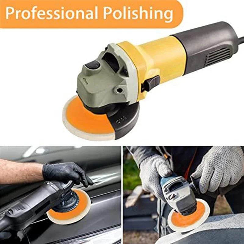 4 упаковки, 5-дюймовый круглый шерстяной фетровый диск, диск для угловой шлифовальной машины, полировка, полировка, диаметр отверстия, простая установка 
4 упаковки, 5-дюймовый круглый шерстяной фетровый диск, диск для угловой шлифовальной машины, полировка, полировка, диаметр отверстия, простая установка