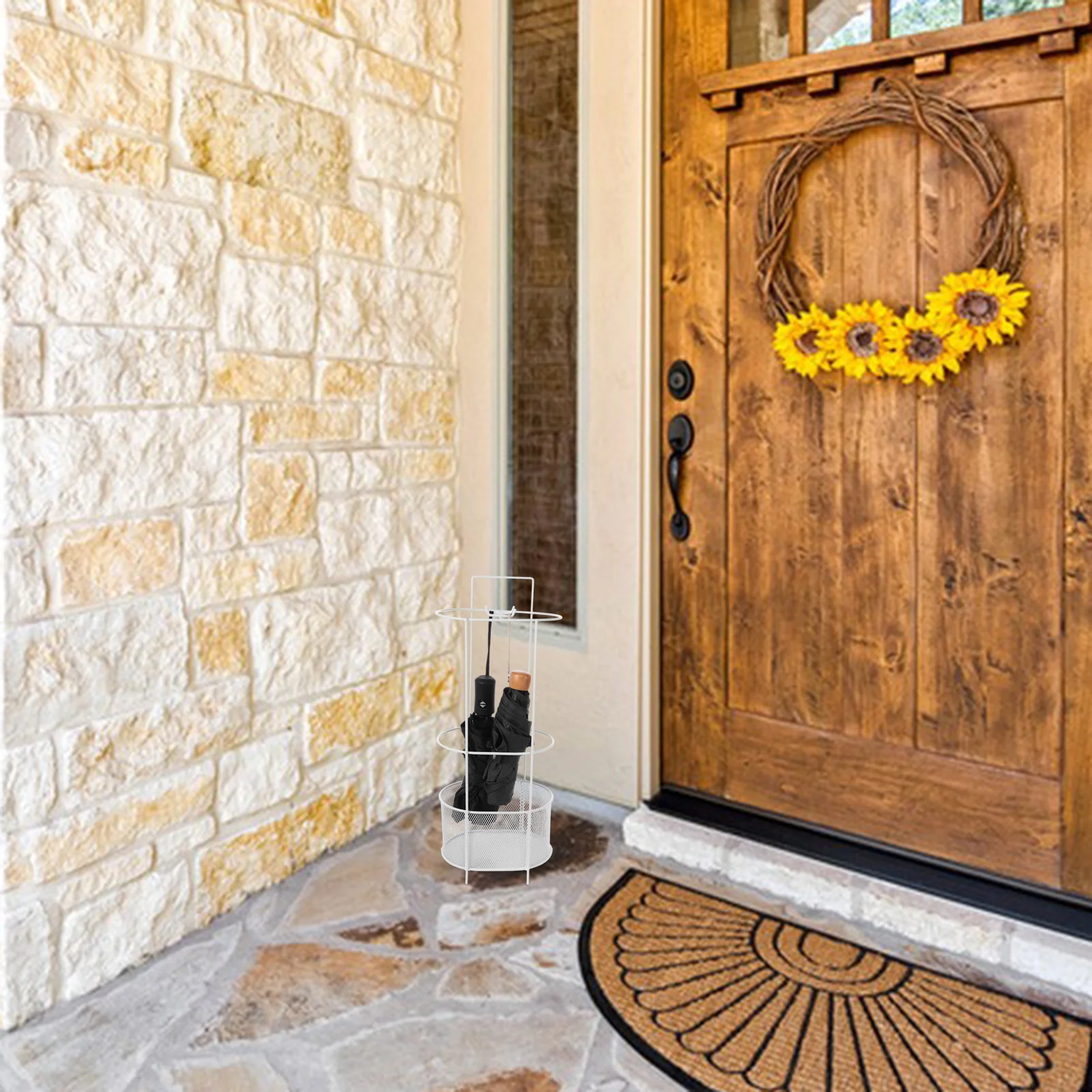 Rain Umbrella Stand Heavy Duty Metal Iron Rack For Entryway Hallway Corner Storage Large Capacity Umbrella Holder
Rain Umbrella Stand Heavy Duty Metal Iron Rack For Entryway Hallway Corner Storage Large Capacity Umbrella Holder