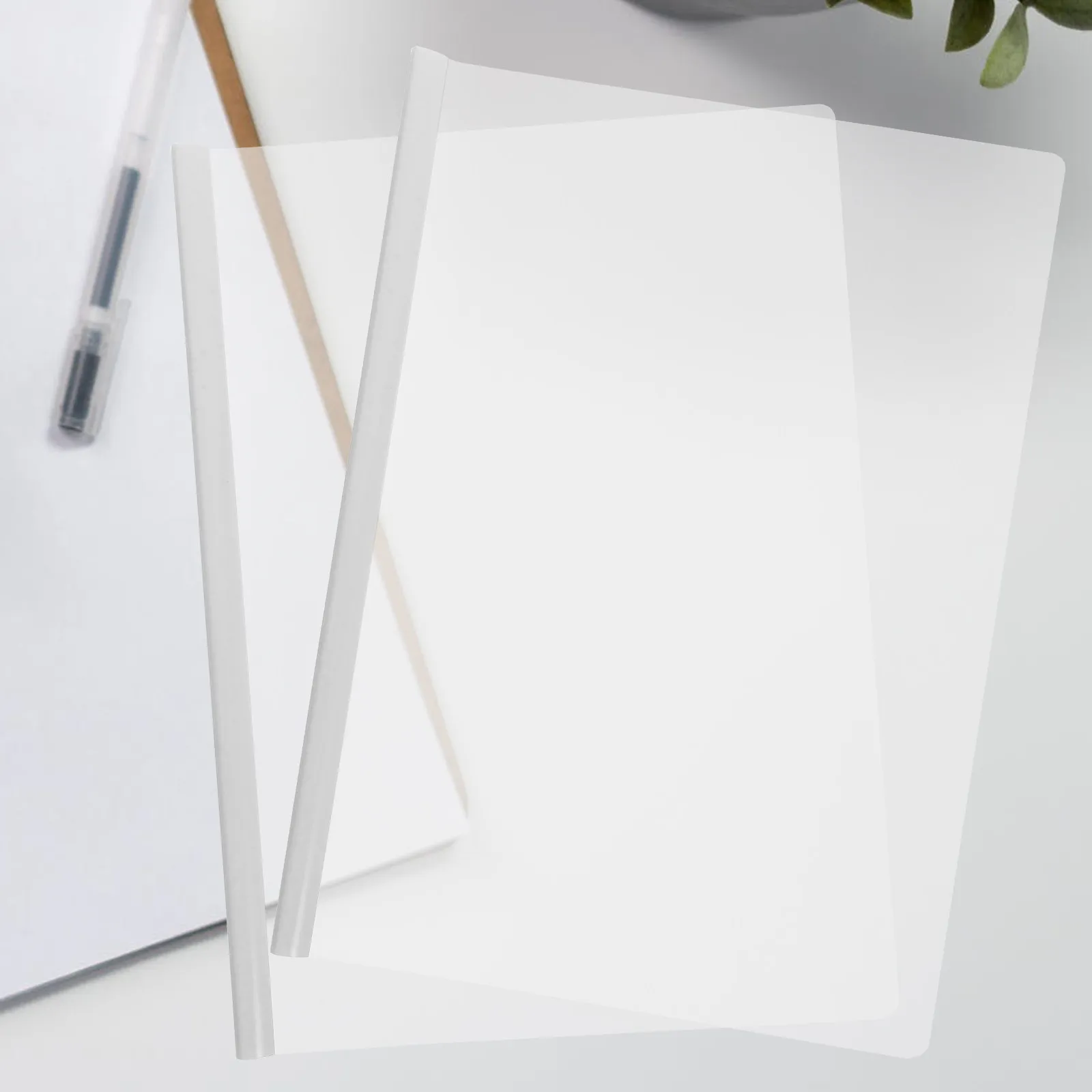 10Pcs Transparent Report Covers with Sliding Bar Clamp for Files Papers Documents A4 Size Office School Business File Organizer
10Pcs Transparent Report Covers with Sliding Bar Clamp for Files Papers Documents A4 Size Office School Business File Organizer