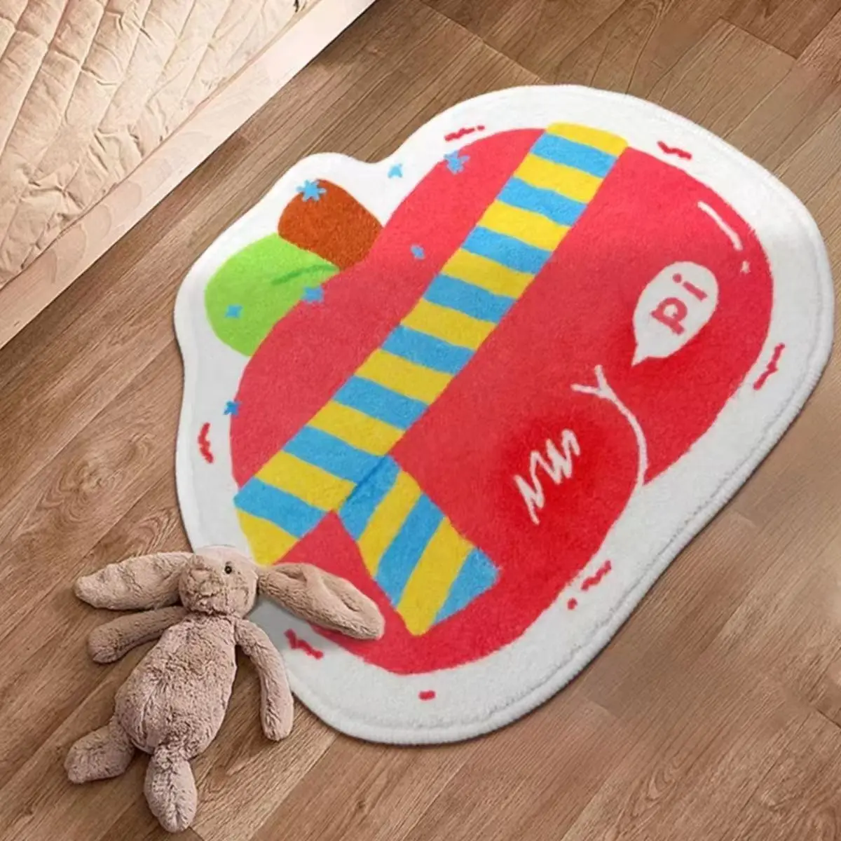 CODROK Cute Cartoon Soft Special Shape Carpet Decoration Bedroom Bedside Kawaii Carpet Living Room Decor Carpet Foot Mat
CODROK Cute Cartoon Soft Special Shape Carpet Decoration Bedroom Bedside Kawaii Carpet Living Room Decor Carpet Foot Mat
