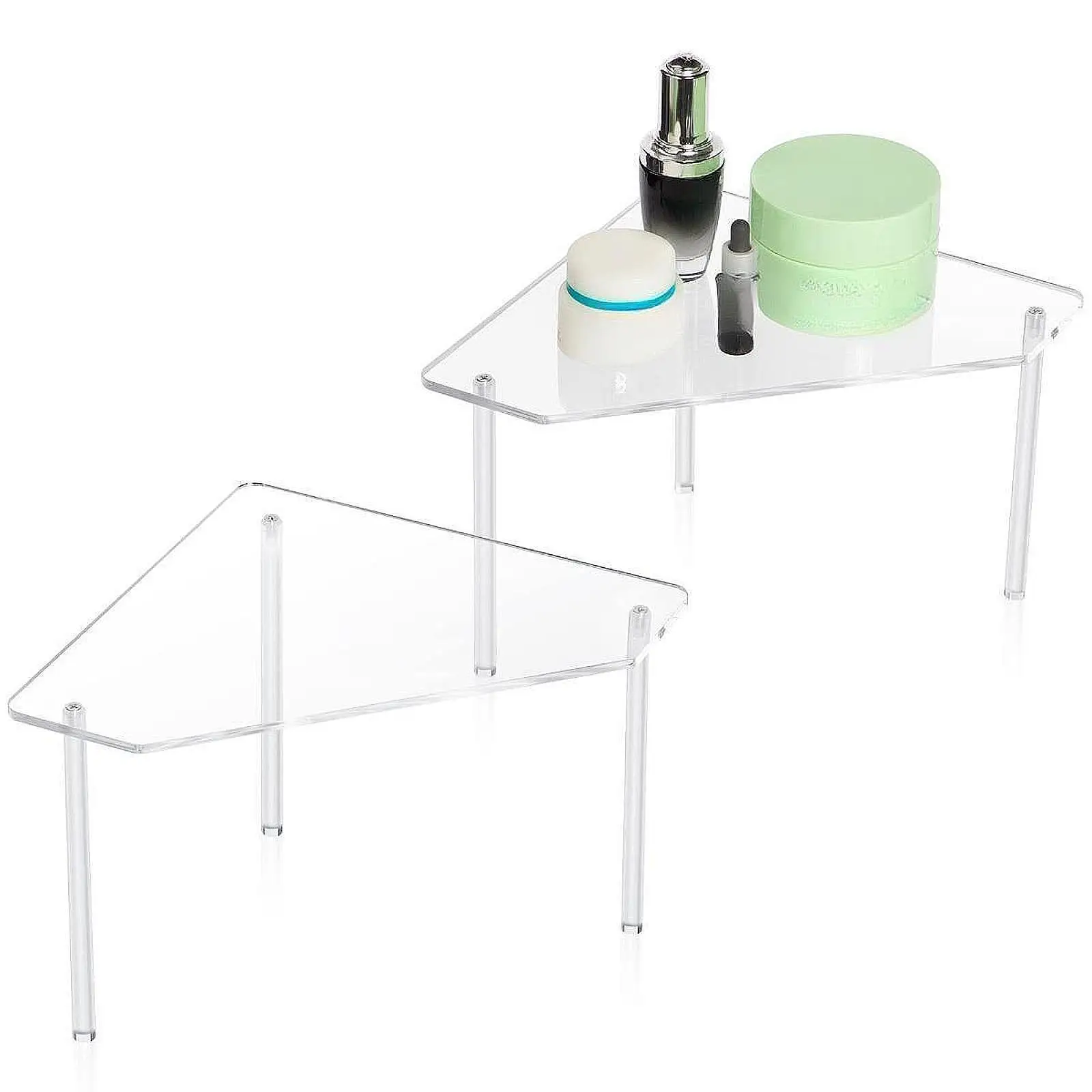 2 шт. акриловая угловая полка для ванной комнаты, треугольная штабелируемая столешница, экономия места, угловая полка для душа для ухода за кожей, косметика, духи
2 шт. акриловая угловая полка для ванной комнаты, треугольная штабелируемая столешница, экономия места, угловая полка для душа для ухода за кожей, косметика, духи