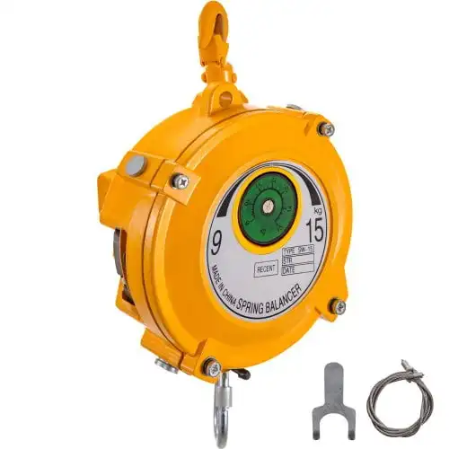 Spring Balancer 20-33lbs(9-15kg) Retractable Tool Holder 1.5m Length Tool Balancer with Hook and Wire Rope Adjustable Balancer
Spring Balancer 20-33lbs(9-15kg) Retractable Tool Holder 1.5m Length Tool Balancer with Hook and Wire Rope Adjustable Balancer