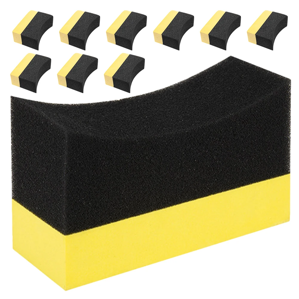 10pcs Waxing Sponge Crescent Shape High Elasticity Cleaning Tools Polishing Pads for Car Body Furniture Surface Wax Applicator
10pcs Waxing Sponge Crescent Shape High Elasticity Cleaning Tools Polishing Pads for Car Body Furniture Surface Wax Applicator
