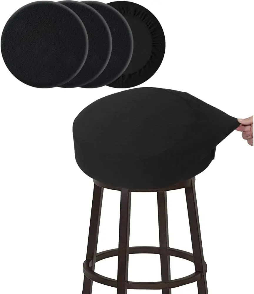 4 Pcs Bar Stool Covers, Luxury Fabric Dia.12-14"" Round Stretchy Crease-Resistant Washable Jacquard Dustproof Stool Seat
4 Pcs Bar Stool Covers, Luxury Fabric Dia.12-14"" Round Stretchy Crease-Resistant Washable Jacquard Dustproof Stool Seat