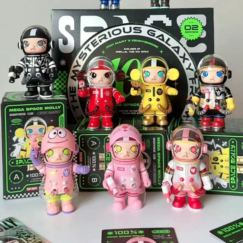 POP MART MEGA SPACE MOLLY 100% SERIES 02 Genuine Mystery Box Blind Box Guess Bag Toys Doll Cute Desktop Ornaments Collection
POP MART MEGA SPACE MOLLY 100% SERIES 02 Genuine Mystery Box Blind Box Guess Bag Toys Doll Cute Desktop Ornaments Collection