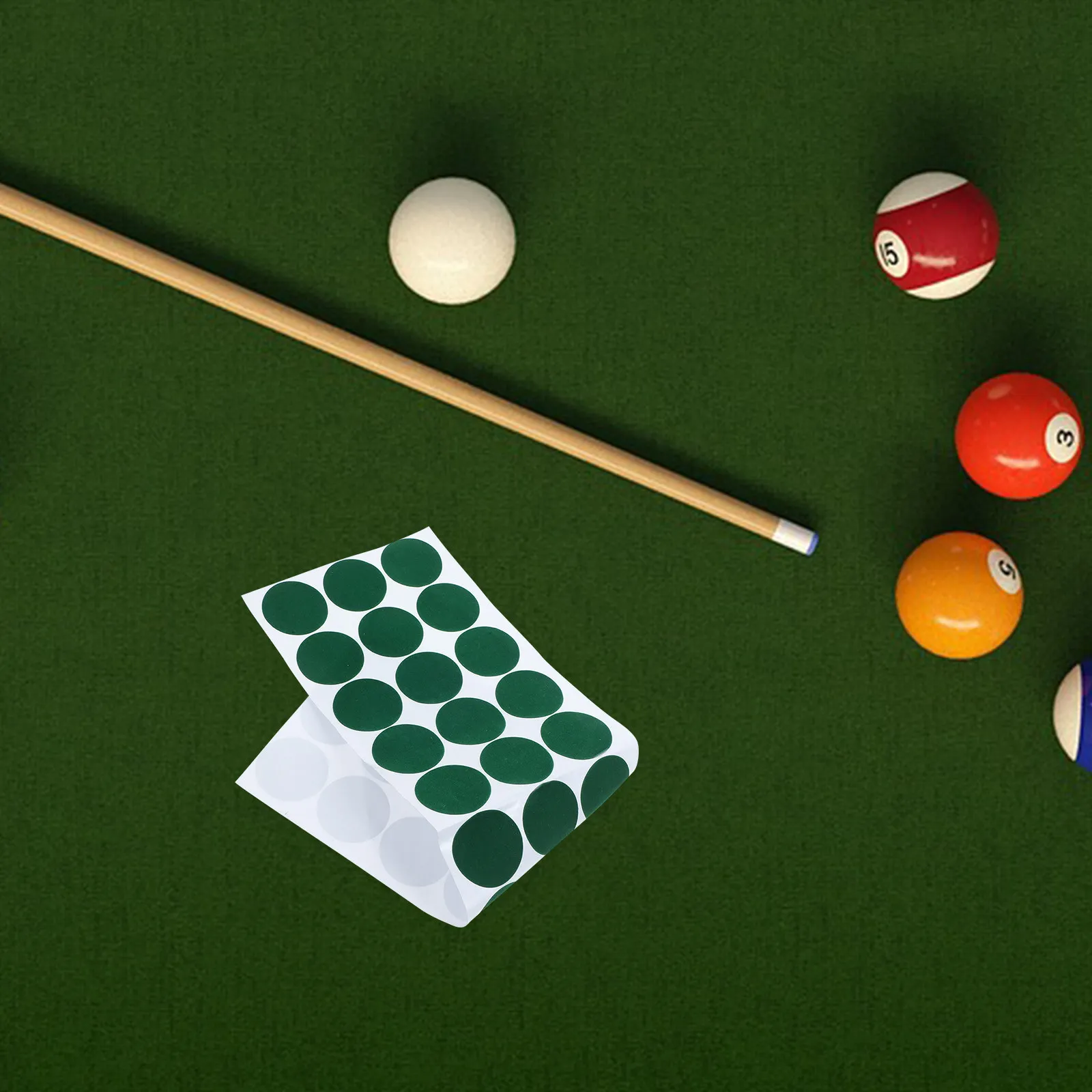 1 Sheet Green Billiard Pool Table Marker Patch Snooker Tablecloth Repair Sticker Accessory Mending Patch for Tablecloth
1 Sheet Green Billiard Pool Table Marker Patch Snooker Tablecloth Repair Sticker Accessory Mending Patch for Tablecloth