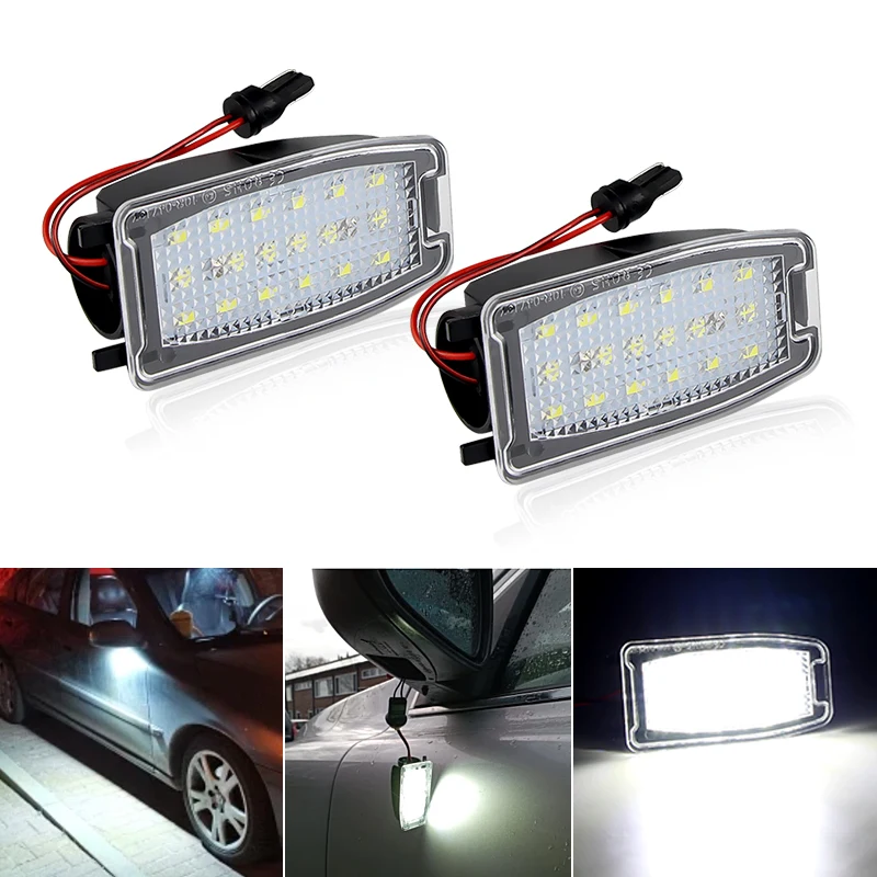 2X For Volvo S60 S80 V70 XC70 XC90 Canbus Error free White SMD Led Under Side Mirror Puddle Light Module for Land Rover LR2 LR3
2X For Volvo S60 S80 V70 XC70 XC90 Canbus Error free White SMD Led Under Side Mirror Puddle Light Module for Land Rover LR2 LR3