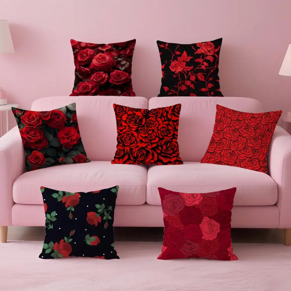 Beautiful and elegant art Red Rose Cushion Cover Pillow Case Soft Friendly Fabric & Concealed Zipper
Beautiful and elegant art Red Rose Cushion Cover Pillow Case Soft Friendly Fabric & Concealed Zipper