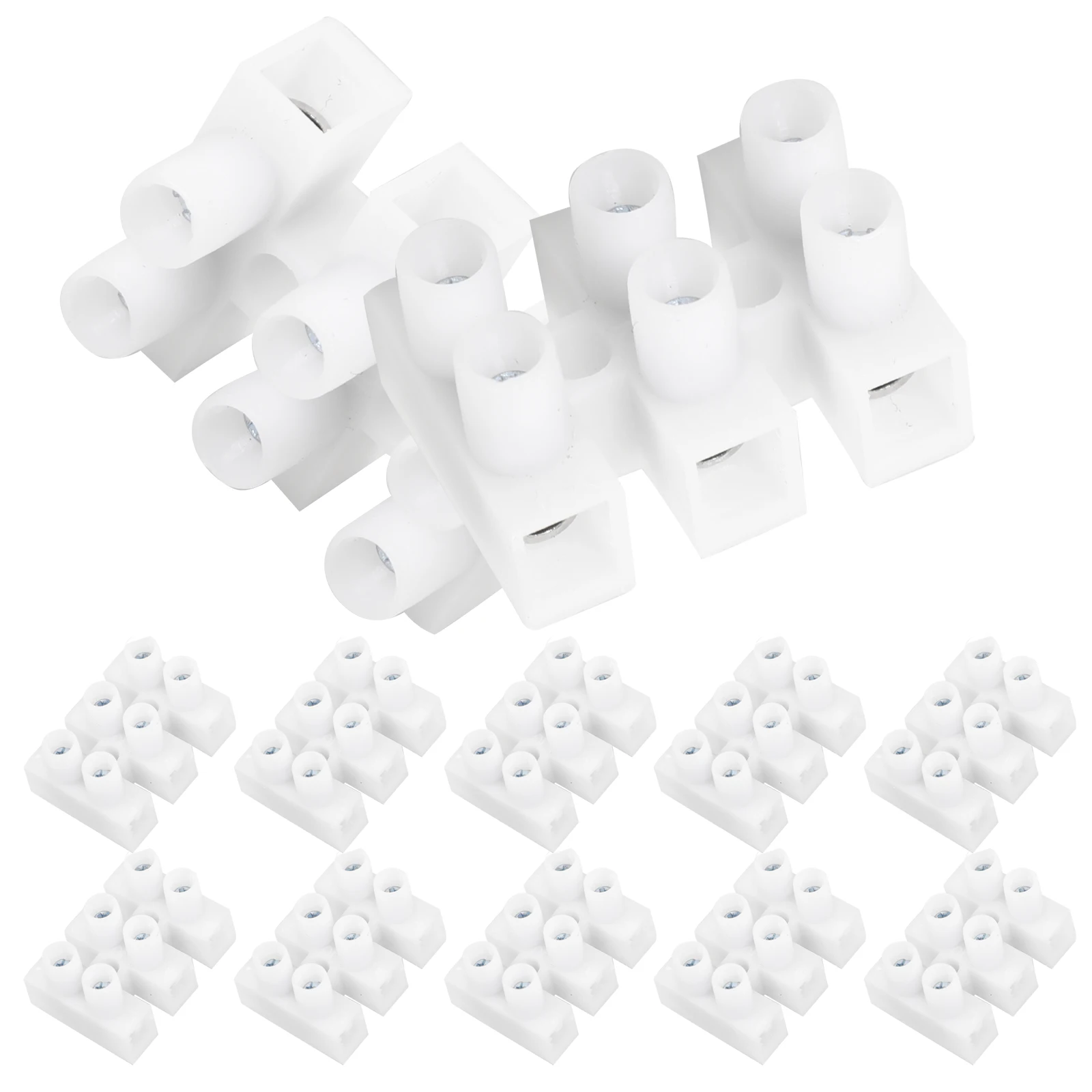 100pcs Quick Terminals Push Cable Connector 10A 3P Screw Type Cable Connectors Blocks Wiring Electrical Engine Parts
100pcs Quick Terminals Push Cable Connector 10A 3P Screw Type Cable Connectors Blocks Wiring Electrical Engine Parts