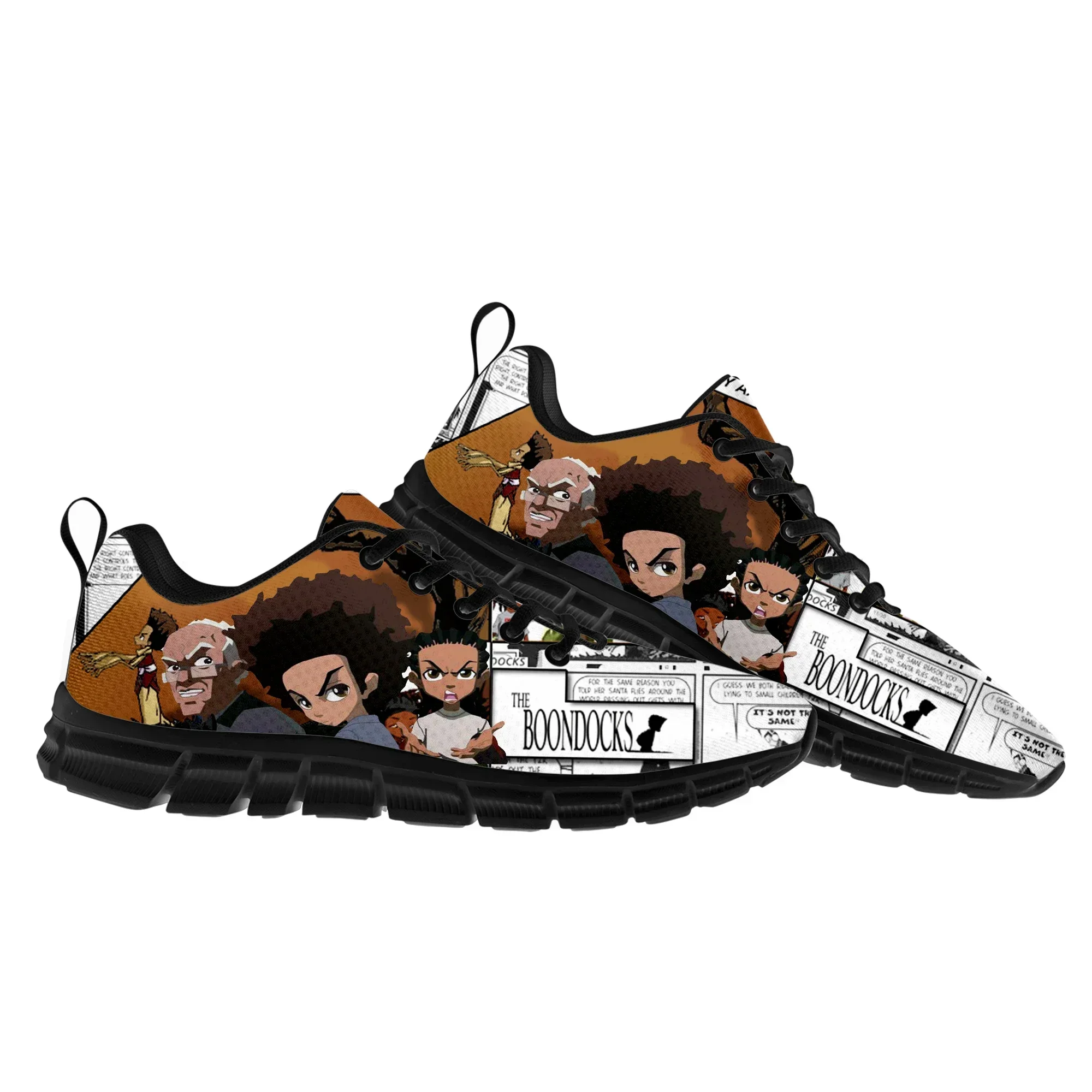 Boondocks Huey Riley Freeman Sports Shoes Mens Womens Teenager Comfortable Sneakers High Quality Manga Sneaker Custom Shoe
Boondocks Huey Riley Freeman Sports Shoes Mens Womens Teenager Comfortable Sneakers High Quality Manga Sneaker Custom Shoe