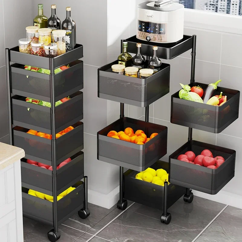 Square Vegetable Rack Multilayer Rotating Storage Baskets Thickened Carbon Steel Shelves
Square Vegetable Rack Multilayer Rotating Storage Baskets Thickened Carbon Steel Shelves