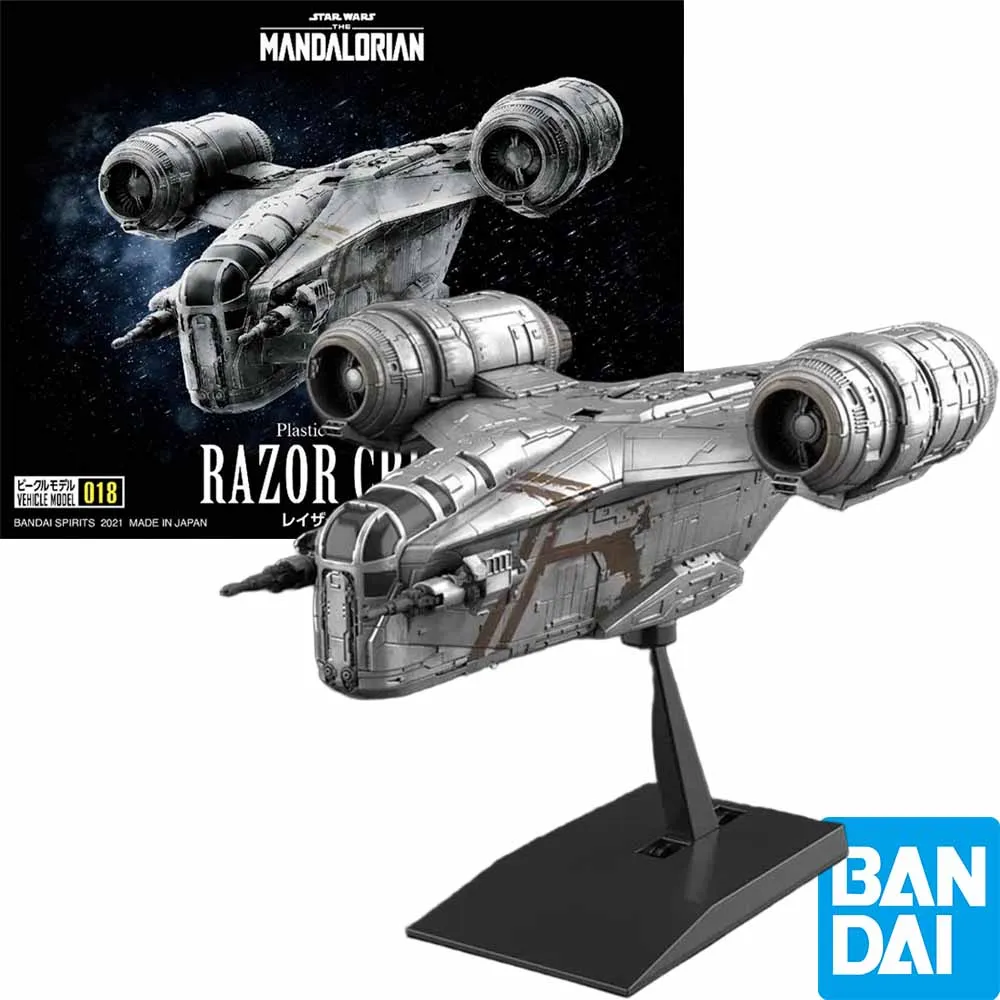 Bandai Star Wars Razor Crest Regular Version Spaceship Anime Figures Assembled Model Movable Joints High Quality Collectible Toy
Bandai Star Wars Razor Crest Regular Version Spaceship Anime Figures Assembled Model Movable Joints High Quality Collectible Toy