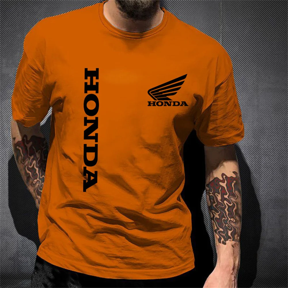 2025 New Summer Honda Logo Round Neck Punk Comfortable Printed Cotton Short Sleeve Fashion Men's Casual Quality Tops T-shirt
2025 New Summer Honda Logo Round Neck Punk Comfortable Printed Cotton Short Sleeve Fashion Men's Casual Quality Tops T-shirt