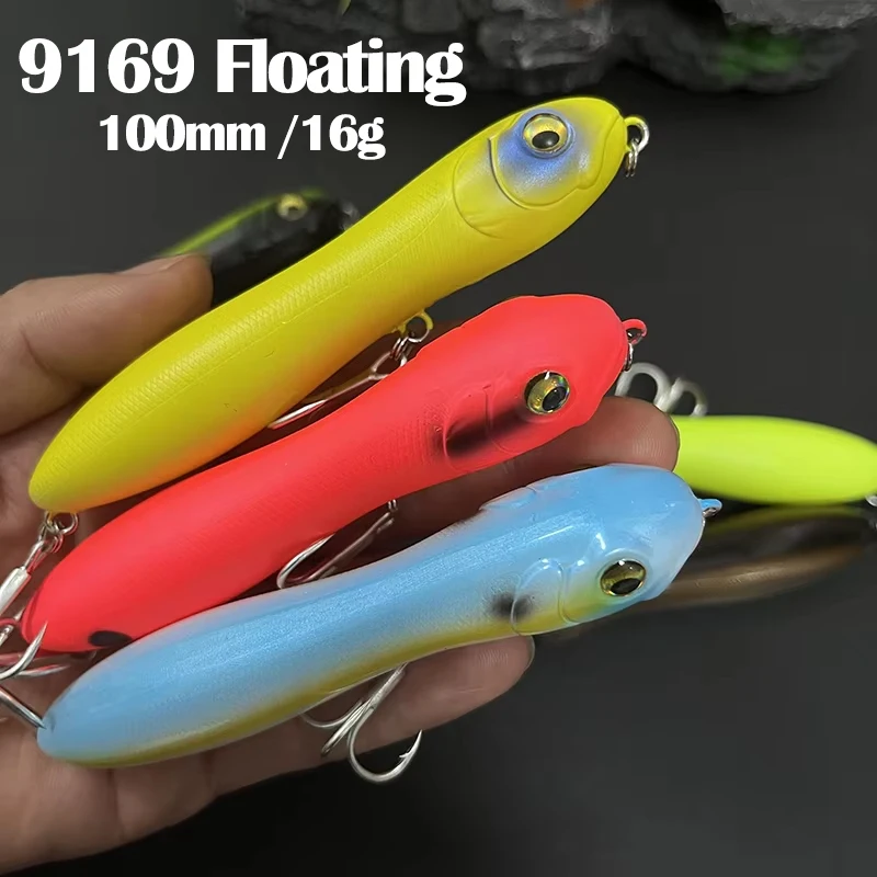 100mm 16g Snakehead Pencil Fishing Lures Surface Walk the Gog Floating Pesca Wobblers for Trout Bass Artificial Bait Supplies
100mm 16g Snakehead Pencil Fishing Lures Surface Walk the Gog Floating Pesca Wobblers for Trout Bass Artificial Bait Supplies