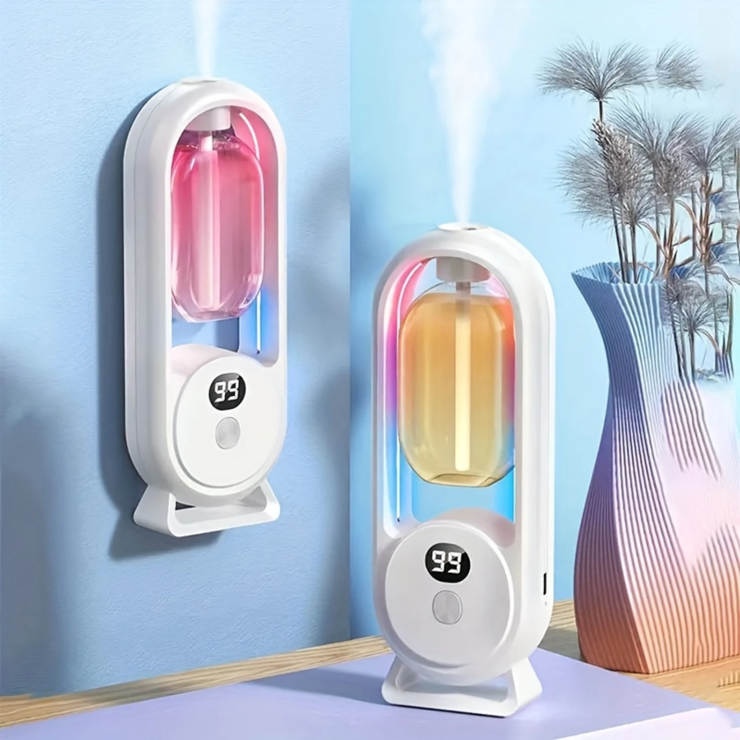 Full Automatic Lamp, Smart Office Sprayer, Wall Mounted Desktop Charging , Silent Hotel Machine
Full Automatic Lamp, Smart Office Sprayer, Wall Mounted Desktop Charging , Silent Hotel Machine