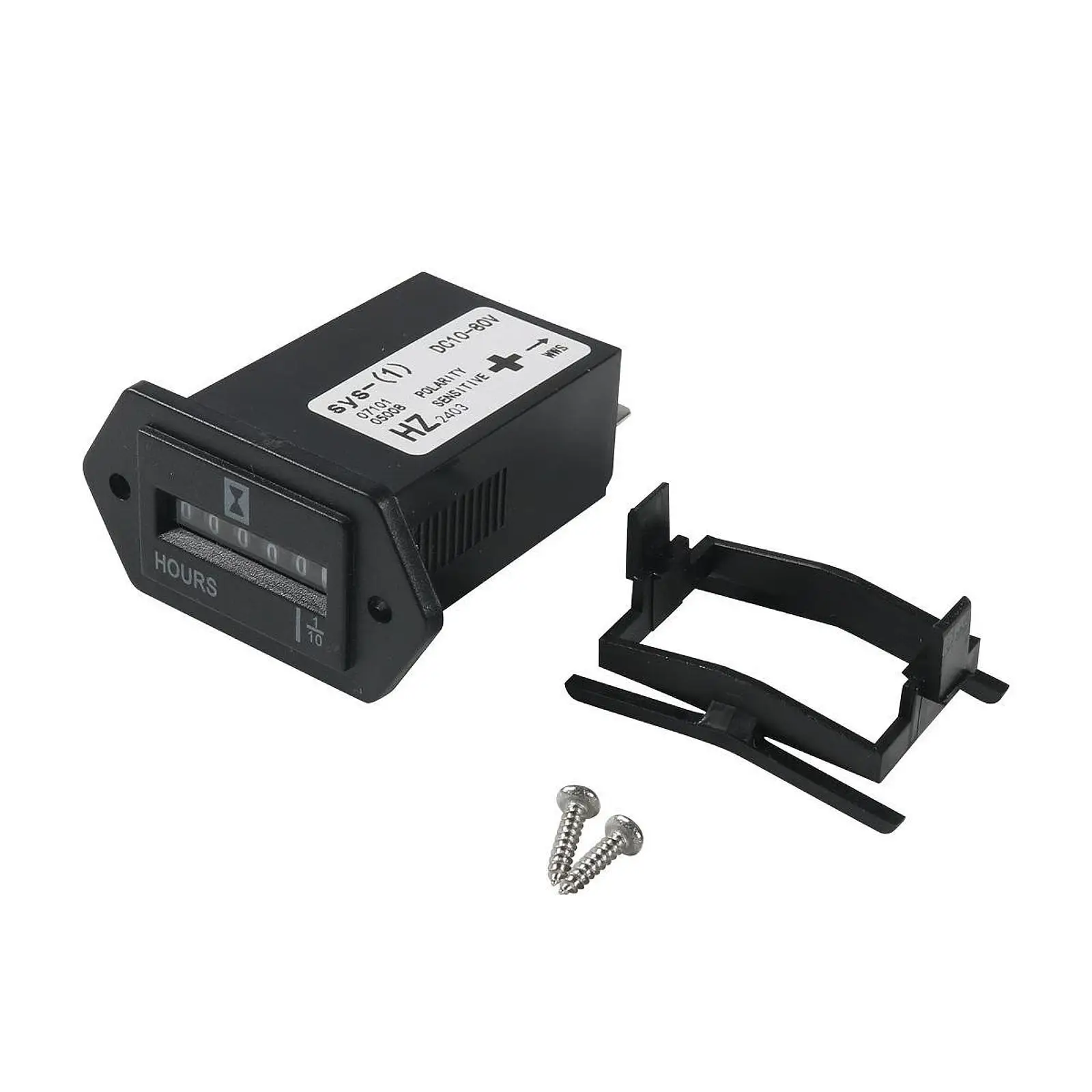 Industrial Timer Mechanical Hourmeter High Accuracy Plastic Accessory Meter for Vehicles Generators Engineering Equipment
Industrial Timer Mechanical Hourmeter High Accuracy Plastic Accessory Meter for Vehicles Generators Engineering Equipment