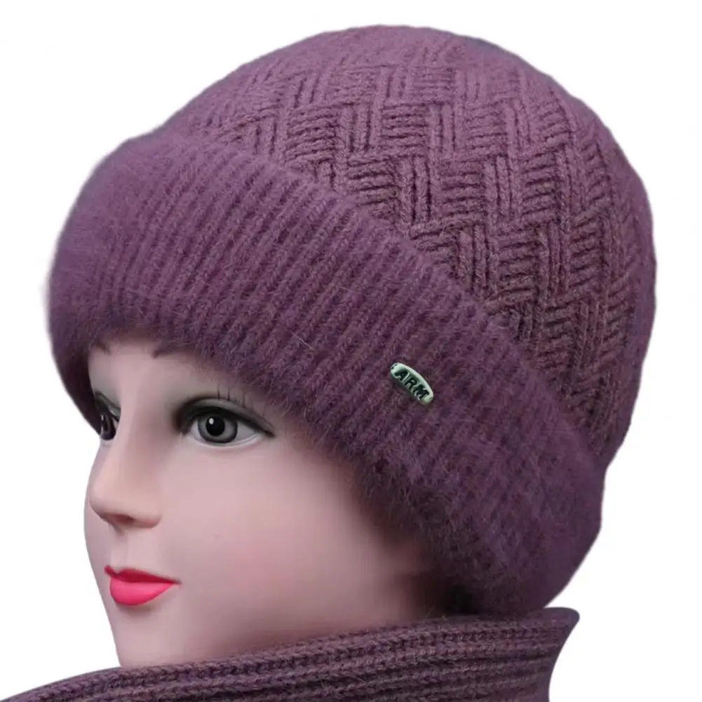 Fleece Lining Knitted Hat Warm Winter Hat Cozy Winter Woolen Hat with Fleece Lining for Middle-aged Elderly Women Thickened Mom
Fleece Lining Knitted Hat Warm Winter Hat Cozy Winter Woolen Hat with Fleece Lining for Middle-aged Elderly Women Thickened Mom