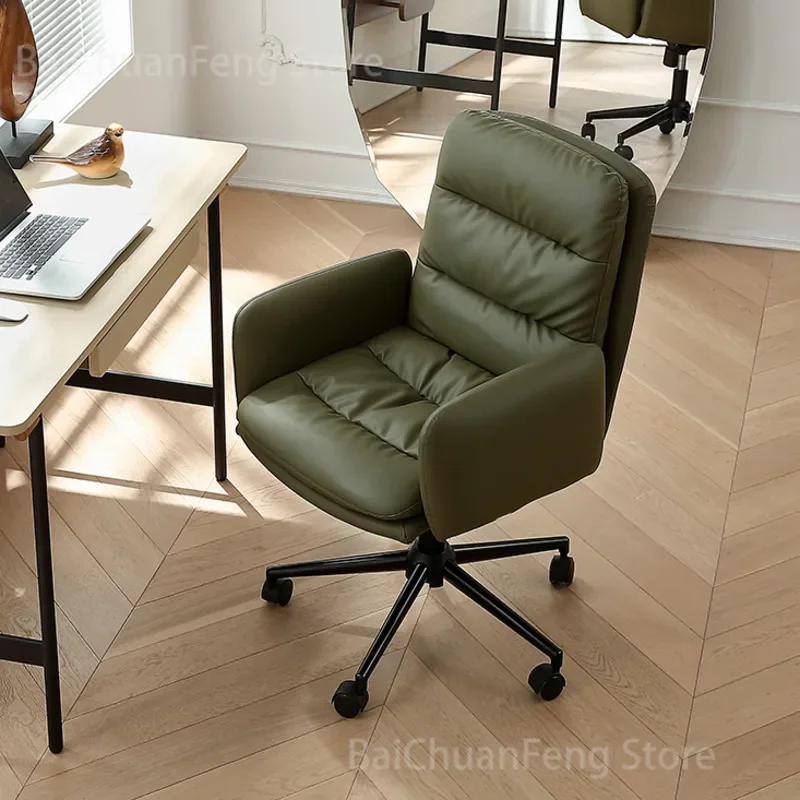 Household Computer Chair Designer Leather Modern Office Chairs room Furniture Study Gaming Chair Office Chair Swivel Armchair
Household Computer Chair Designer Leather Modern Office Chairs room Furniture Study Gaming Chair Office Chair Swivel Armchair