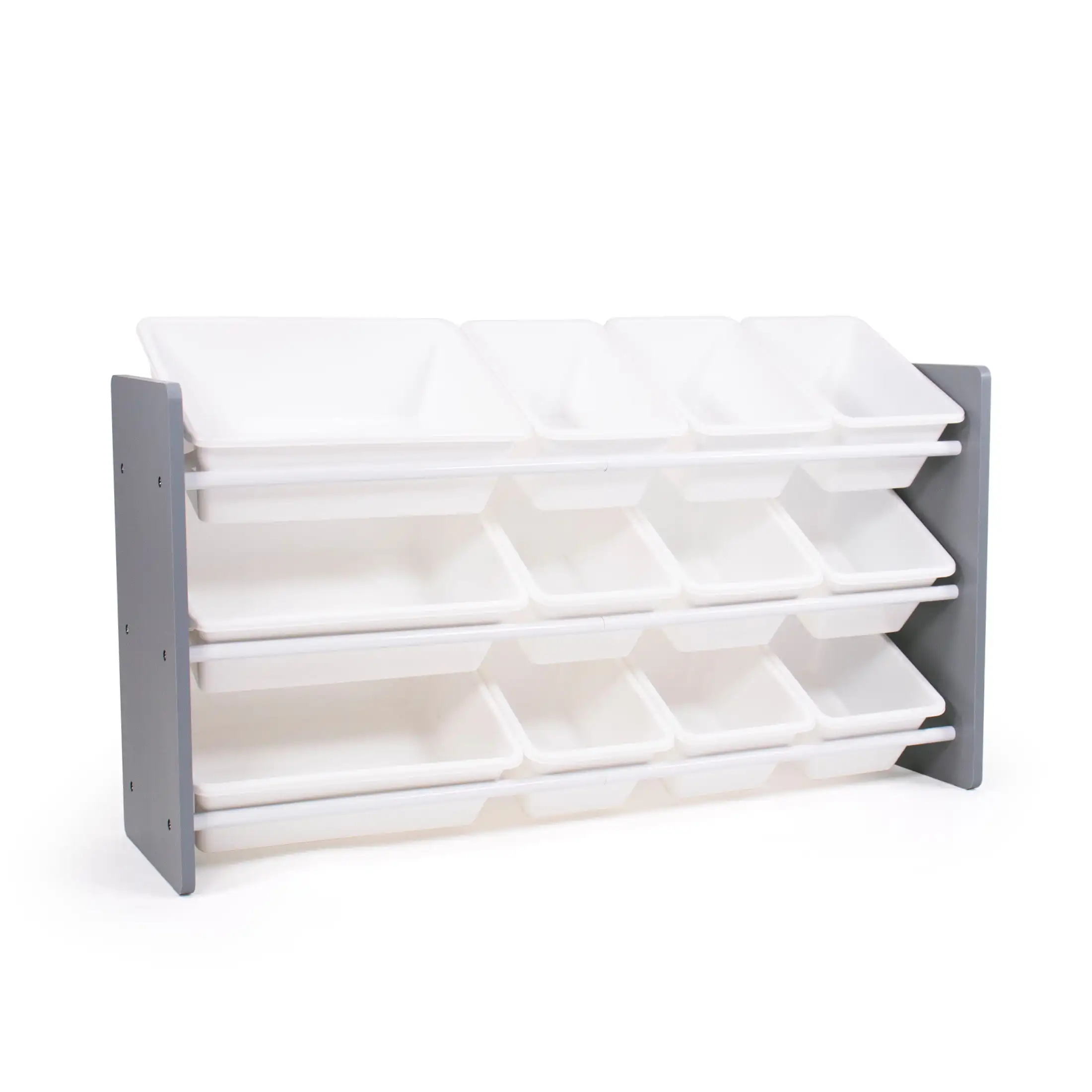 Inspire Made For Me Kids Toy Storage Organizer with 12 Storage Bins, Grey/White
Inspire Made For Me Kids Toy Storage Organizer with 12 Storage Bins, Grey/White
