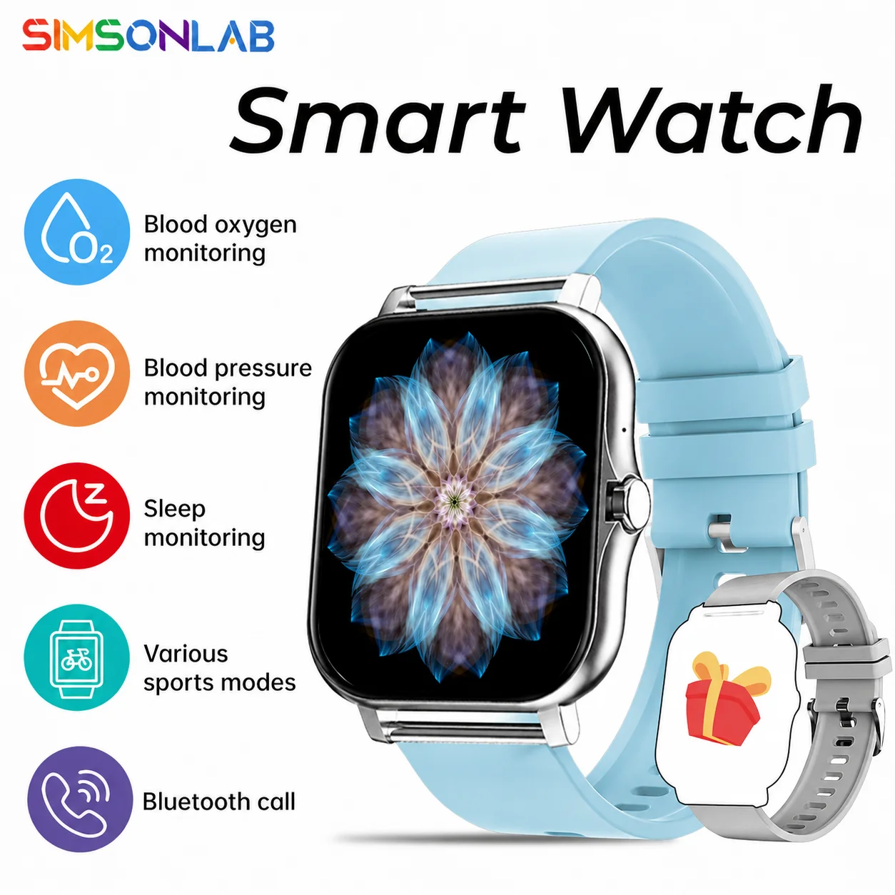 2026 New Smartwatch for Women Men 1.44 Inch Touch Screen Bluetooth Call Blood Oxygen Monitor Birthday Gift for Android IOS Phone
2026 New Smartwatch for Women Men 1.44 Inch Touch Screen Bluetooth Call Blood Oxygen Monitor Birthday Gift for Android IOS Phone