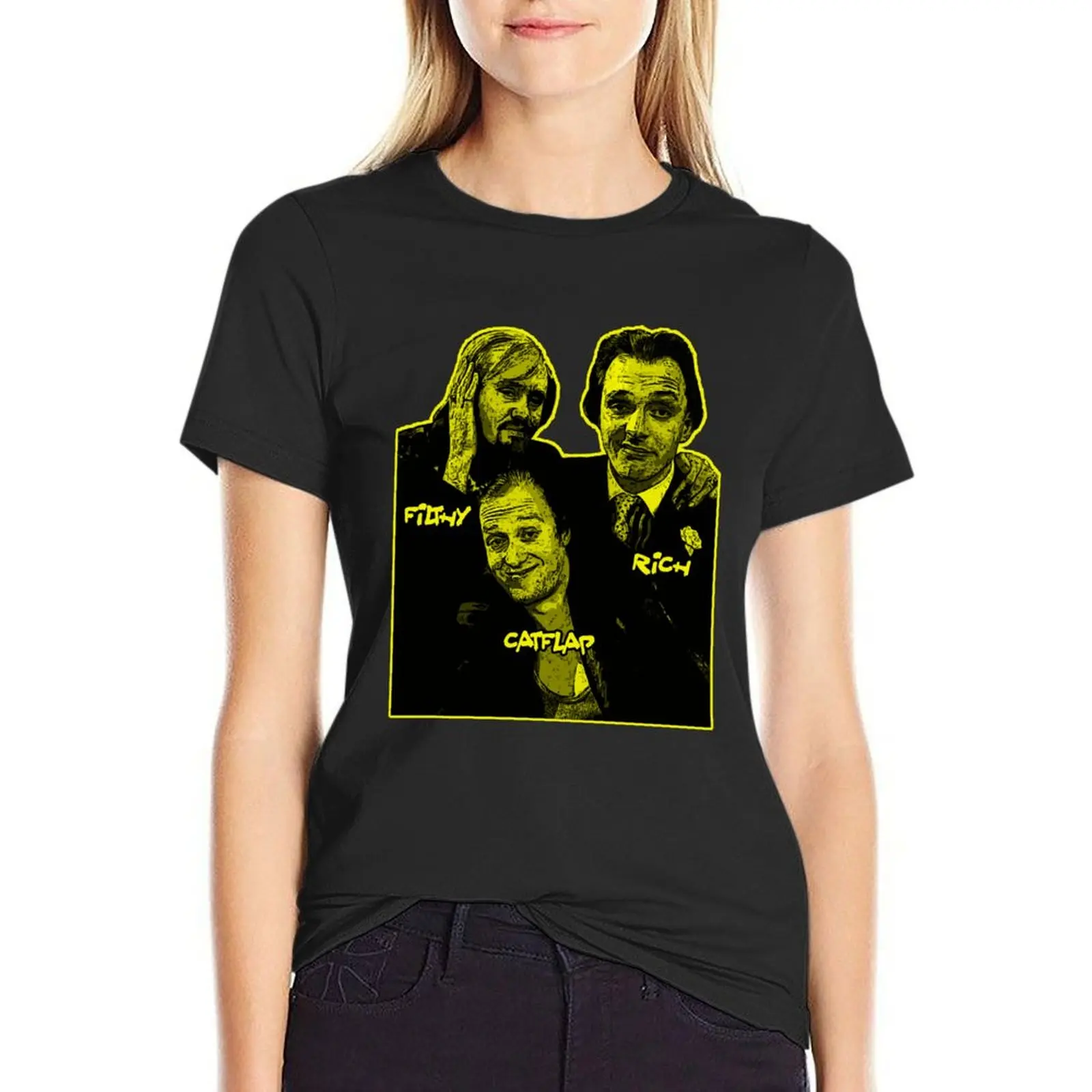 Filthy, Rich and Catflap T-Shirt aesthetic clothes funnys cute tops fashion woman blouse 2025
Filthy, Rich and Catflap T-Shirt aesthetic clothes funnys cute tops fashion woman blouse 2025