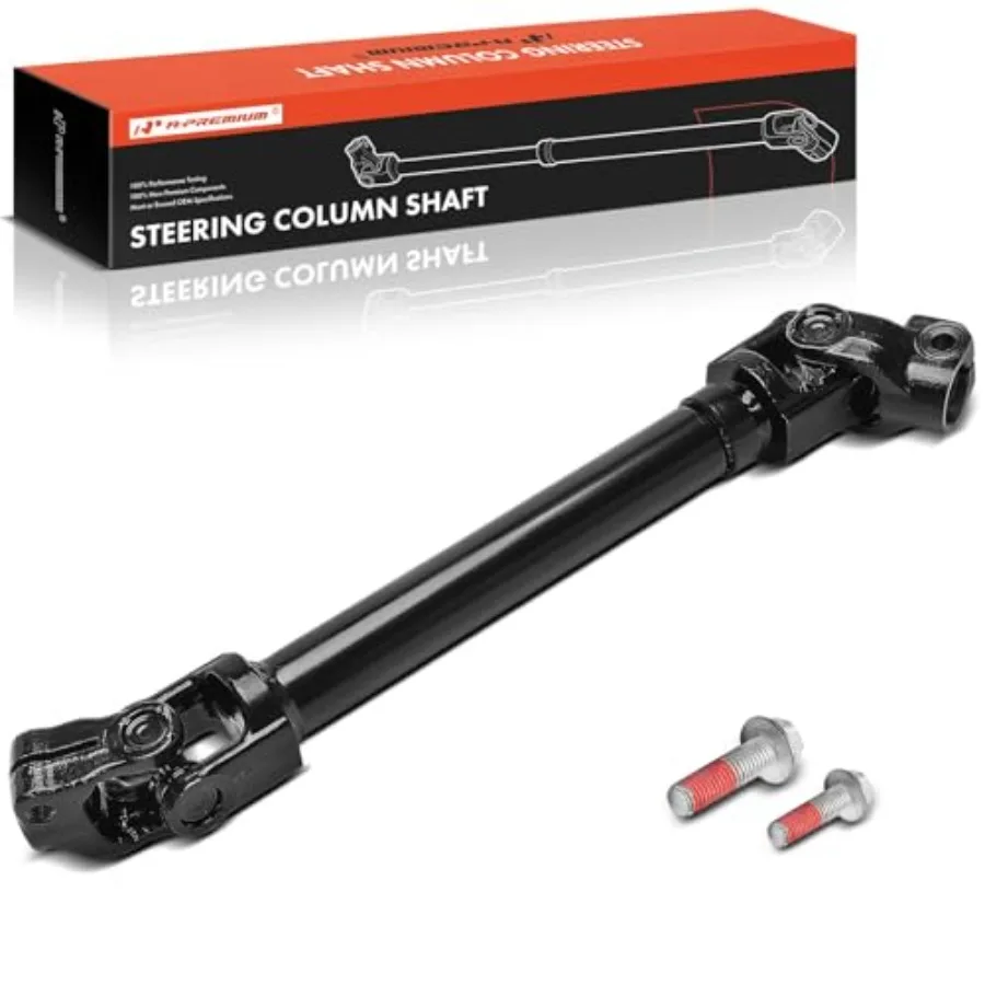 Lower Intermediate Steering Shaft Steering Column Shaft with U-Joint Coupler Compatible with 2004-2008 Ford F-150 and 2006-2008
Lower Intermediate Steering Shaft Steering Column Shaft with U-Joint Coupler Compatible with 2004-2008 Ford F-150 and 2006-2008