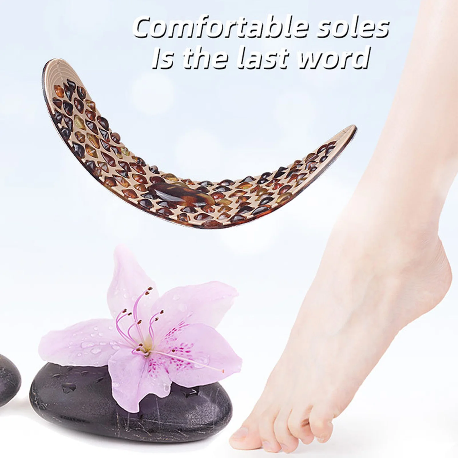 Reflexology Foot Decompression Insole Reflexology Pain Relief Shoe Insoles for Middle-Aged and Elderly
Reflexology Foot Decompression Insole Reflexology Pain Relief Shoe Insoles for Middle-Aged and Elderly