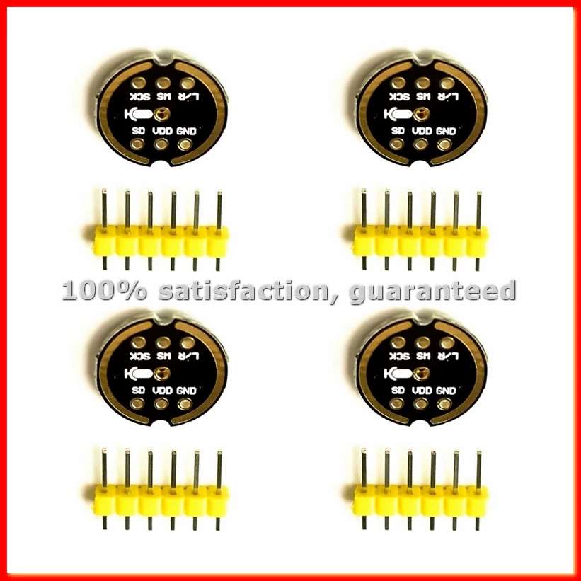INMP441 Omnidirectional Microphone Module MEMS High Precision Low Power Consumption I2S Interface for ESP32 (4PCS)-A13G
INMP441 Omnidirectional Microphone Module MEMS High Precision Low Power Consumption I2S Interface for ESP32 (4PCS)-A13G