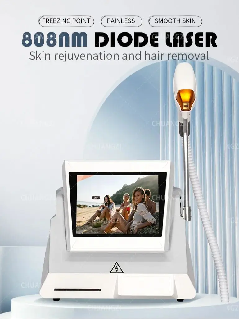 2025 Professional 3500W Diode Laser Hair Removal Machine Ice Cooling System 755nm 808nm 1064nm Painless Permanent For Home Salon
2025 Professional 3500W Diode Laser Hair Removal Machine Ice Cooling System 755nm 808nm 1064nm Painless Permanent For Home Salon
