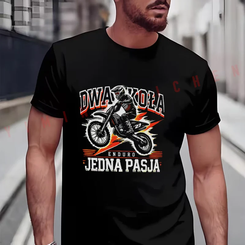 Moto Enduro Style With Motorbike Rider & Print T-Shirt Men Summer Hip Hop Streetwear Unisex Casual Fashion Short Sleeve Tops
Moto Enduro Style With Motorbike Rider & Print T-Shirt Men Summer Hip Hop Streetwear Unisex Casual Fashion Short Sleeve Tops